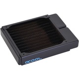 Alphacool Alphac NexXxoS ST25 Full Copper 120mm RA radiator Zwart