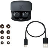 Audio-Technica ATH-CKS50TW draadloze oordopjes hoofdtelefoon Zwart, Bluetooth 5.2