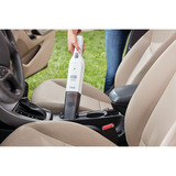 BLACK+DECKER HLVC315J11-QW 12V 1.5Ah Slim Handvac Kruimeldief handstofzuiger Wit, Incl. Jack-Plug lader