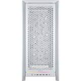 Corsair FRAME 5000D RS midi tower behuizing Wit | 4x USB-A | 1x USB-C | RGB | Tempered Glass