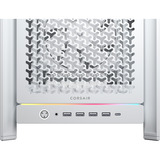 Corsair FRAME 5000D RS midi tower behuizing Wit | 4x USB-A | 1x USB-C | RGB | Tempered Glass