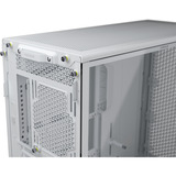 Corsair FRAME 5000D RS midi tower behuizing Wit | 4x USB-A | 1x USB-C | RGB | Tempered Glass