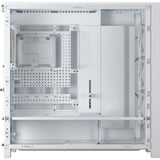Corsair FRAME 5000D RS midi tower behuizing Wit | 4x USB-A | 1x USB-C | RGB | Tempered Glass