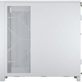 Corsair FRAME 5000D RS midi tower behuizing Wit | 4x USB-A | 1x USB-C | RGB | Tempered Glass