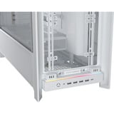 Corsair FRAME 5000D RS midi tower behuizing Wit | 4x USB-A | 1x USB-C | RGB | Tempered Glass