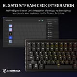 Corsair VANGUARD PRO 96 RGB mechanisch gaming toetsenbord Zwart, US lay-out (QWERTY), Corsair MGX, 96%, RGB, Keycaps PBT double-shot, ABS single-shot, Hot-swap