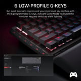 Corsair VANGUARD PRO 96 RGB mechanisch gaming toetsenbord Zwart, US lay-out (QWERTY), Corsair MGX, 96%, RGB, Keycaps PBT double-shot, ABS single-shot, Hot-swap