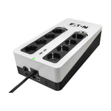 Eaton Power Quality 3S Gen2 (3S850D) ups Wit/zwart, 8x Schuko, 850VA, 2 USB opladers, 1 USB datapoort