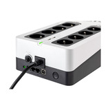 Eaton Power Quality 3S Gen2 (3S850D) ups Wit/zwart, 8x Schuko, 850VA, 2 USB opladers, 1 USB datapoort