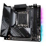 GIGABYTE B760I AORUS PRO DDR4, socket 1700 moederbord RAID, 2.5 Gb-LAN, WiFi 6E, BT 5.2, Sound, Mini-ITX