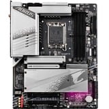 GIGABYTE Z790 AORUS ELITE AX-W socket 1700 moederbord Zilver, RAID, 2.5Gb-LAN, WLAN, BT, Sound, ATX