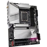 GIGABYTE Z790 AORUS ELITE AX-W socket 1700 moederbord Zilver, RAID, 2.5Gb-LAN, WLAN, BT, Sound, ATX