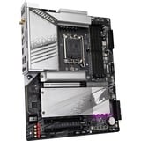 GIGABYTE Z790 AORUS ELITE AX-W socket 1700 moederbord Zilver, RAID, 2.5Gb-LAN, WLAN, BT, Sound, ATX