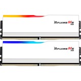 G.Skill Ripjaws M5 RGB 64 GB DDR5-6400 (2x 32 GB) werkgeheugen Wit, F5-6400J3239G32GX2-RM5RW, XMP 3.0