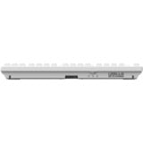 HelloGanss HS87T White RGB mechanisch toetsenbord Wit, US lay-out (QWERTY), Cherry MX Brown, 80% (TKL)	, RGB leds, PBT Doubleshot keycaps, hot swap, 2,4 GHz | Bluetooth | USB-C