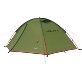 High Peak Woodpecker 3 LW tent Groen/rood