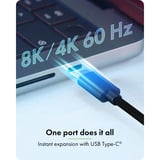 ICY BOX IB-AD1030-C - USB-C > HDMI adapter Zwart