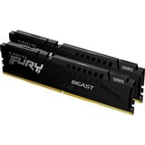 Kingston FURY Beast 128 GB DDR5-5600 (2x 64 GB) werkgeheugen Zwart, KF556C40BBK2-128, XMP 3.0, EXPO