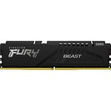 Kingston FURY Beast 128 GB DDR5-5600 (2x 64 GB) werkgeheugen Zwart, KF556C40BBK2-128, XMP 3.0, EXPO