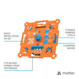 KlikAanKlikUit MAWD-250 Matter Inbouwdimmer  Wit, Google Home, Apple Home