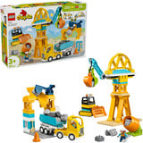 LEGO DUPLO - 3-in-1 bouwplaats en voertuigen Constructiespeelgoed 10476