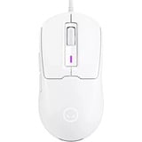 LORGAR MSA10 gaming muis Wit, 100 - 12000 dpi, Ultralight, RGB