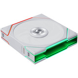 Lian Li UNI FAN TL FLEX 120 Wireless RGB case fans Wit, 3 stuks, 120 x 124 x 28 mm, PWM, 3 stuks, Incl. Controller