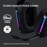 Logitech G733 LIGHTSPEED Wireless RGB Gaming Headset Zwart, PC, PlayStation 4
