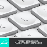 Logitech MX Keys Mini For Mac Minimalist Wireless Illuminated Keyboard, toetsenbord Grafiet, US-International, Bluetooth
