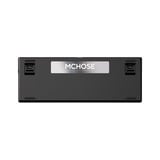 MCHOSE G98 Pro Black Pink Cabbage Tofu V2 Wireless Tri-Mode Custom Mechanical RGB gaming toetsenbord Zwart, US lay-out (QWERTY), KTT Cabbage Tofu V2, RGB, Hot swap, Side engraved PBT, draadloos | Bluetooth | USB-C