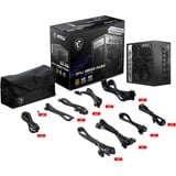 MSI MPG A850G PCIE5 modulaire 850 watt voeding  Zwart, 6x PCIe
