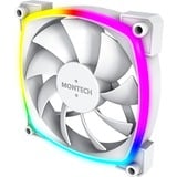 Montech AX120 PWM RGB case fan Wit, 120 x 120 x 25 mm