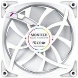 Montech AX120 PWM case fan Wit, 4-pin PWM