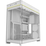 Montech HS02 midi tower behuizing Wit | 2x USB-A | 1x USB-C | RGB | Tempered Glass