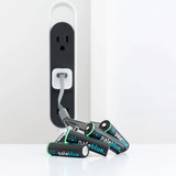 Paleblue AA (USB-C) Oplaadbare batterij, 4 stuks Zwart