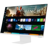 SAMSUNG LS32BM801UUXEN 32" 4K Ultra HD Monitor Wit, 4K UDH, Wifi, Bluetooth, USB-C, HD webcam