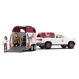 Schleich Horse Club - Mobiele dierenarts met aanhanger speelset 42704
