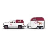 Schleich Horse Club - Mobiele dierenarts met aanhanger speelset 42704