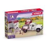 Schleich Horse Club - Mobiele dierenarts met aanhanger speelset 42704