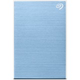 Seagate One Touch with Password 4 TB externe harde schijf Lichtblauw, USB-A 3.2 (5 Gbit/s)