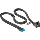 Seasonic Adapterkabel Gen 5 SS-16P - 90°-12V-2x6-600 Zwart, 70 cm