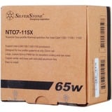 SilverStone Nitrogon NT07-115X CPU-koeler PWM-aansluiting, Ultra Low Profile