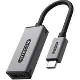 Sitecom USB-C naar DisplayPort 1.4 Adapter Grijs