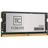 Team Group 32 GB DDR4-3200 Kit laptopgeheugen Zilver, TTCCD432G3200HC22DC-S01, T-CREATE CLASSIC 