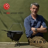 The Windmill KIBO Grill Model 3.0 houtskoolbarbecue Zwart