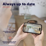 Trust IPCAM-2700 360° beveiligingscamera Wit, 2.4 of 5GHz wifi