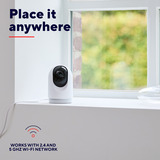 Trust IPCAM-2700 360° beveiligingscamera Wit, 2.4 of 5GHz wifi