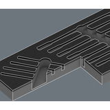 Wera Wera Einlage Joker Switch Set 1 6001 moersleutel Zwart/grijs