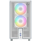 XYZ PC Gear Atom midi tower behuizing Wit | 2x USB-A | 1x USB-C | Tempered Glass