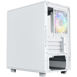 XYZ PC Gear Atom midi tower behuizing Wit | 2x USB-A | 1x USB-C | Tempered Glass